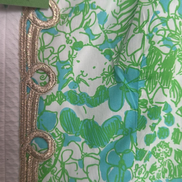 NWT Lilly Pulitzer limeade it’s a zoo Janice shift dress 10 - Picture 7 of 11